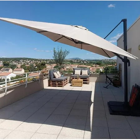 Apartment Appt Standing Rooftop Proche Montpellier Juvignac